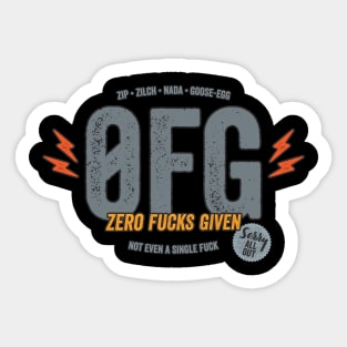 ZFG Sticker